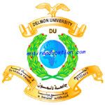 Logotipo de la Delmon University for Science & Technology