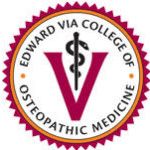 Логотип Edward Via College of Osteopathic Medicine